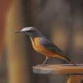 Namibie Etosha Short-toed rock-thrush (7868)