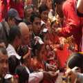 Nepal Patan ritueel meisjes (0710)